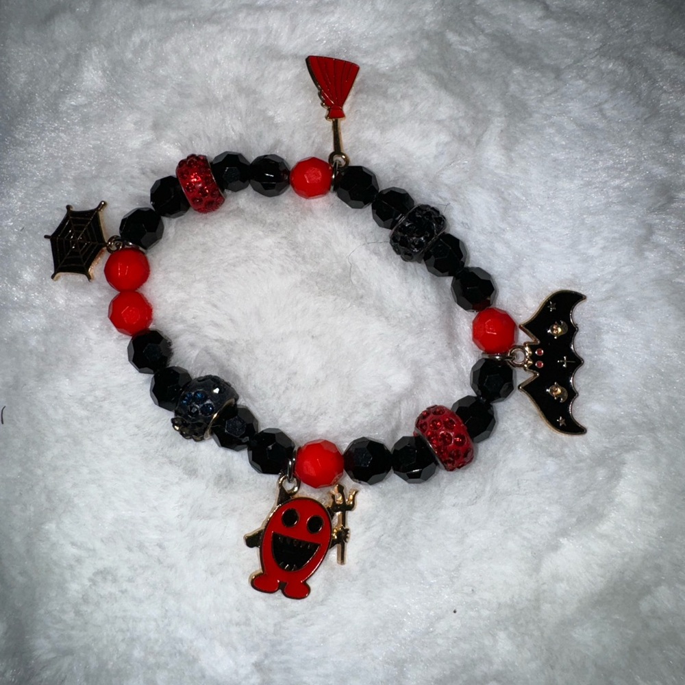 Halloween charm bracelet
